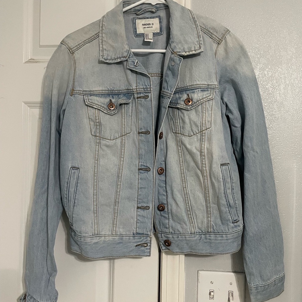 Forever 21 Light Blue Denim Jacket